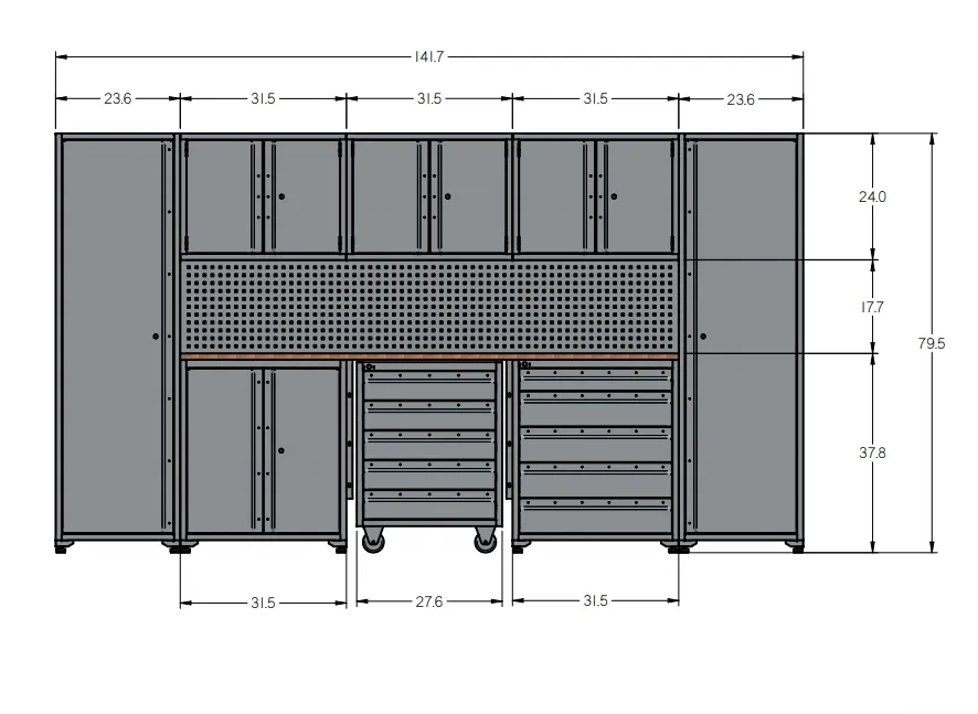 Custom tool cabinet - Adjust the design according to customer needs