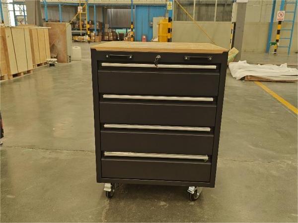 The Black and Gray Tool Trolley Production is Complete