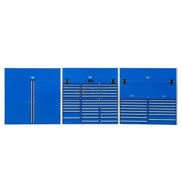 Blue Garage Cabinet Combination