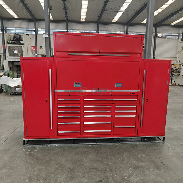 Red Garage Tool Cabinet